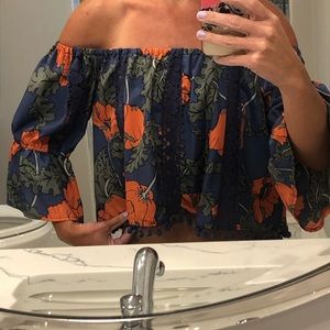 Off the shoulder tularosa top